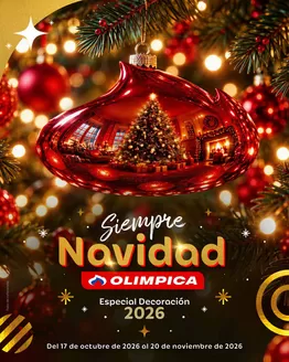 Catálogo Olímpica | Catalogo Siempre Navidad | 2026-10-29T00:00:00.000Z - 2026-11-20T00:00:00.000Z