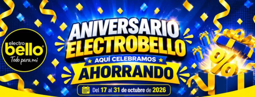 Catálogo Electrobello en La Uvita | Descuentos Especiales | 2026-10-30T00:00:00.000Z - 2026-10-31T00:00:00.000Z