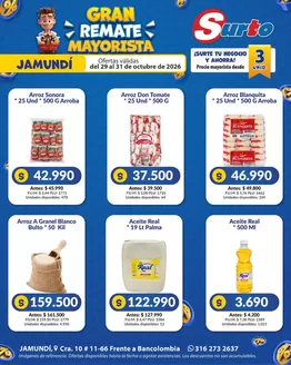 Catálogo Caribe Supermercados | Volante jamundi surto 1 | 2026-10-29T00:00:00.000Z - 2026-10-31T00:00:00.000Z