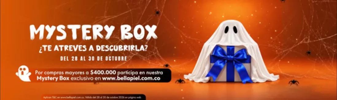 Catálogo Bella Piel | Por compras mayores a $400.000 participa en nuestra Mystery Box  | 2026-10-30T00:00:00.000Z - 2026-10-30T00:00:00.000Z