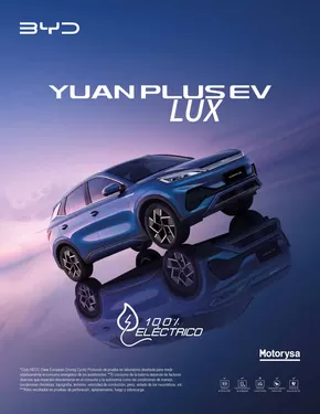 Catálogo Motorysa en Barranquilla | YUAN PLUS | BYD Auto Colombia | Motorysa | 2025-05-05T00:00:00.000Z - 2026-05-05T00:00:00.000Z