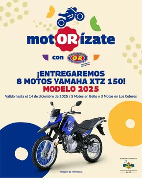 Catálogo Mercados OR en Bogotá | MotORízate con OR | 2025-05-15T00:00:00.000Z - 2025-12-14T00:00:00.000Z