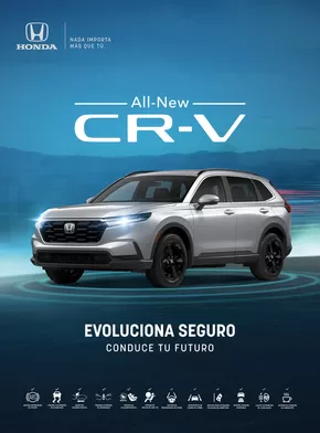 Catálogo Honda en Santa Marta | Honda Cr-V | 2025-05-29T00:00:00.000Z - 2026-05-29T00:00:00.000Z