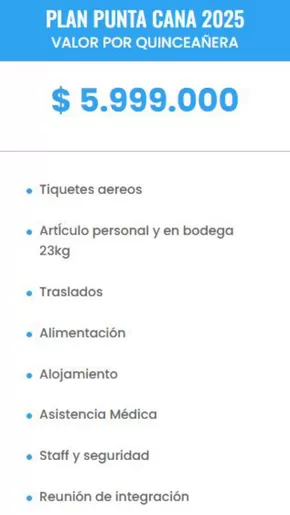 Catálogo MayorPlus en Pereira | Plan Punta Cana 2025  | 2025-06-09T00:00:00.000Z - 2025-09-01T00:00:00.000Z