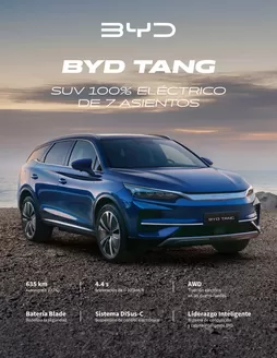 Catálogo Motorysa | Camionetas eléctricas Tang EV, poderosas, confortables y tecnológicas. | 2025-06-24T00:00:00.000Z - 2026-06-24T00:00:00.000Z