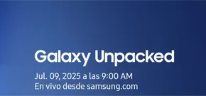 Catálogo Samsung en Pereira | Galaxy Unpacked | 2025-06-25T00:00:00.000Z - 2025-07-09T00:00:00.000Z