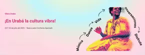 Catálogo Comfama en Medellín | En Uraba la cultura vibra  | 2025-06-26T00:00:00.000Z - 2025-07-26T00:00:00.000Z