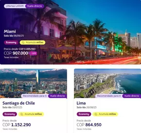 Catálogo Latam en Bogotá | Promociones | 2025-06-27T00:00:00.000Z - 2025-09-06T00:00:00.000Z