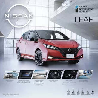 Catálogo Nissan | Nissan Leaf 2025 | 2025-06-27T00:00:00.000Z - 2026-06-27T00:00:00.000Z
