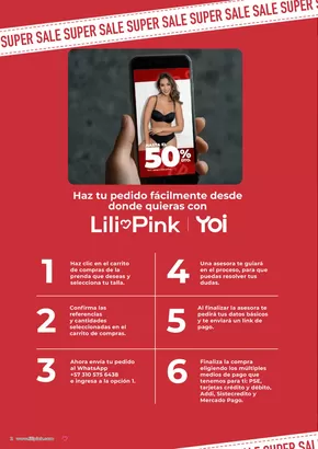 Catálogo Lili Pink en Armenia | Catalogo Lili Pink 50% dto | 2025-07-02T00:00:00.000Z - 2025-07-31T00:00:00.000Z