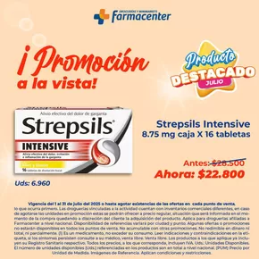 Catálogo Farmacenter en Bello | Promoción activa en Farmacenter!​ | 2025-07-07T00:00:00.000Z - 2025-07-31T00:00:00.000Z