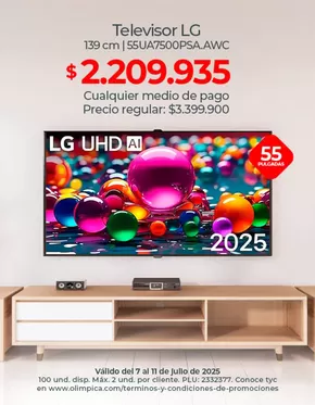 Catálogo Olímpica en Armenia | Gran variedad de ofertas | 2025-07-07T00:00:00.000Z - 2025-07-11T00:00:00.000Z