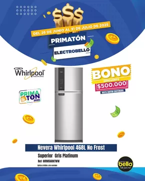 Catálogo Electrobello en Bello | Primaton Electrobello | 2025-07-07T00:00:00.000Z - 2025-07-31T00:00:00.000Z