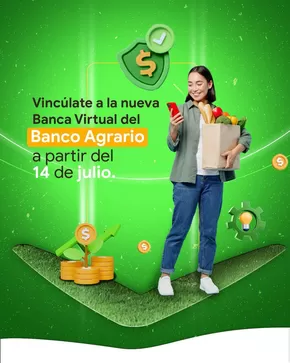 Catálogo Banco Agrario de Colombia en Bogotá | Nueva Banca Virtual de Banco Agrario | 2025-07-10T00:00:00.000Z - 2025-07-14T00:00:00.000Z