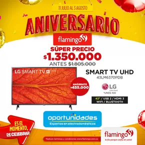 Catálogo Flamingo | Ofertas de Aniversario | 2025-07-23T00:00:00.000Z - 2025-08-03T00:00:00.000Z