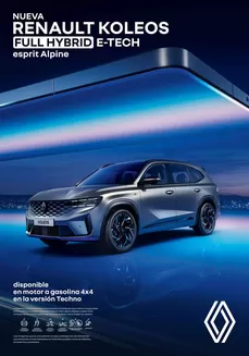 Catálogo Renault | Renault Koleos Hybrid E-Tech | 2025-07-24T00:00:00.000Z - 2026-07-24T00:00:00.000Z