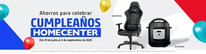 Catálogo Homecenter | Excelente oferta para cazadores de gangas | 2025-07-29T00:00:00.000Z - 2025-09-02T00:00:00.000Z