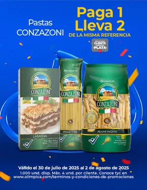 Catálogo Olímpica | Ofertas principales y descuentos | 2025-07-30T00:00:00.000Z - 2025-08-02T00:00:00.000Z