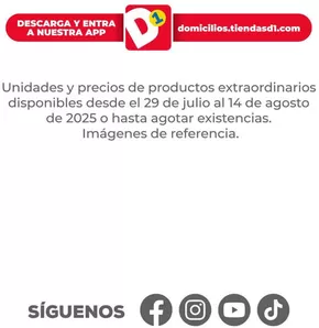 Catálogo Tiendas D1 en Pradera | Descuentos y promociones | 2025-07-29T00:00:00.000Z - 2025-08-14T00:00:00.000Z