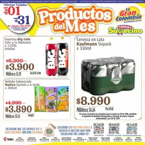 Catálogo La Gran Colombia en Jamundí | Descubre ofertas atractivas | 2025-08-01T00:00:00.000Z - 2025-08-31T00:00:00.000Z