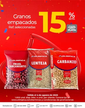 Catálogo Olímpica en Medellín | Ofertas principales para ahorradores | 2025-08-04T00:00:00.000Z - 2025-08-04T00:00:00.000Z