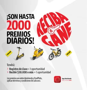Catálogo Davivienda en Armenia | Registre y comparta su Llave desde la App Davivienda | 2025-08-04T00:00:00.000Z - 2025-08-31T00:00:00.000Z