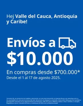 Catálogo Ikea en Bucaramanga | Envio en Oferta | 2025-08-05T00:00:00.000Z - 2025-08-17T00:00:00.000Z