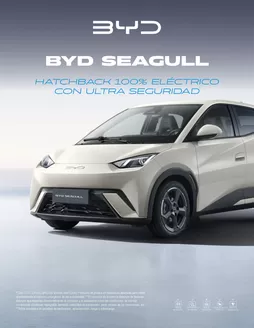 Catálogo Motorysa | El nuevo Seagull llegó a BYD | 2025-08-05T00:00:00.000Z - 2026-08-05T00:00:00.000Z