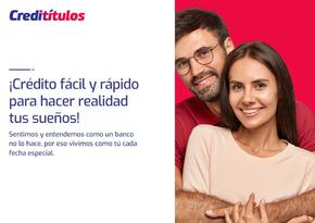 Catálogo Credititulos en Sabanalarga Atlantico | ¡Crédito fácil y rápido para hacer realidad tus sueños! | 2023-11-22T00:00:00.000Z - 2025-12-31T00:00:00.000Z
