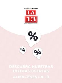 Catálogo Almacenes La 13 en Cali | Ofertas Almacenes La 13 | 2023-09-14T00:00:00.000Z - 2027-06-30T00:00:00.000Z