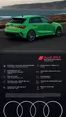 Catálogo Audi | Audi RS3 Sportback TFSI quattro 2026 compressed | 2025-11-07T00:00:00.000Z - 2025-11-21T00:00:00.000Z