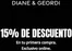 Catálogo Diane & Geordi | 15% OFF en tu primera compra | 2026-05-13T00:00:00.000Z - 2026-05-31T00:00:00.000Z