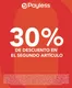 Catálogo Payless en Arjona | 30% OFFen segundo artículo | 2026-05-21T00:00:00.000Z - 2026-06-09T00:00:00.000Z