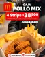 Catálogo McDonald's | Con 4 Strips de pollo + 10 Chicken $38.900 | 2026-07-09T00:00:00.000Z - 2026-07-31T00:00:00.000Z