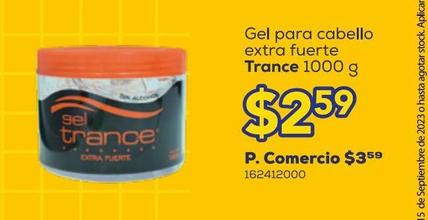 Gel para cabello extra fuerte Trance 1000g