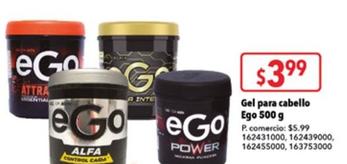 Ego - Gel Para Cabello