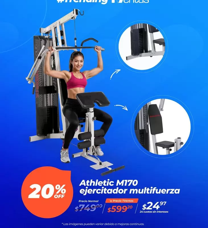 Imágenes - M170 ejercitador multifuerza
