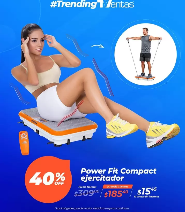 Imágenes - Power Fit Compact ejercitador