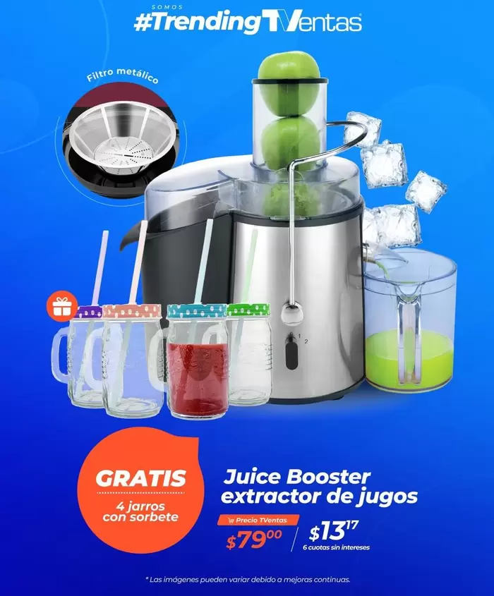 Imágenes - Juice Booster extractor de jugos