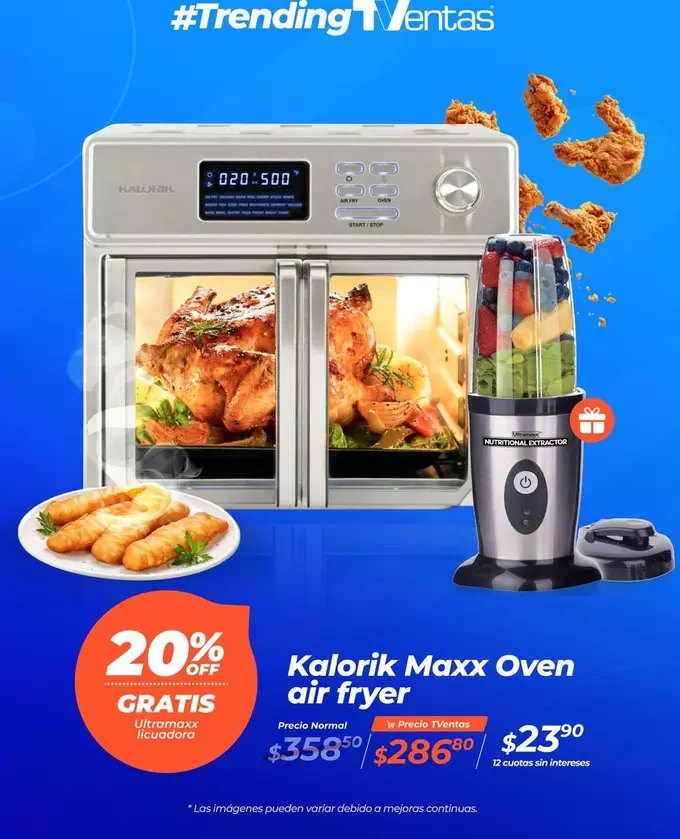 Imágenes - Maxx Oven air fryer