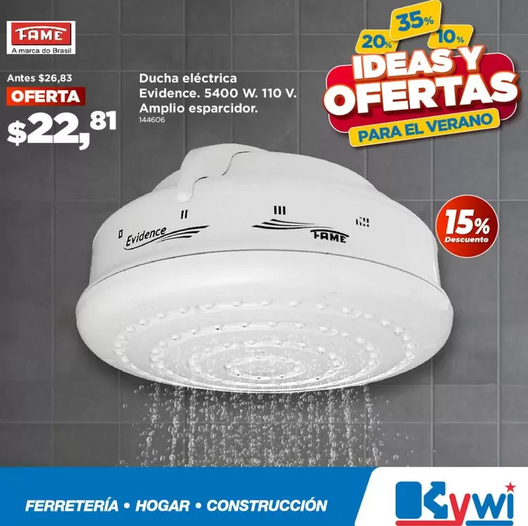 Brasil - Ducha eléctrica Evidence
