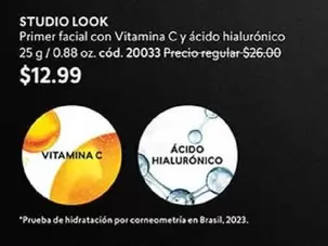 Brasil - Primer facial con Vitamina C y ácido hialurónico