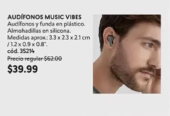 AUDÍFONOS MUSIC VIBES