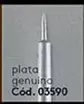 plata genuina Cód. 03590