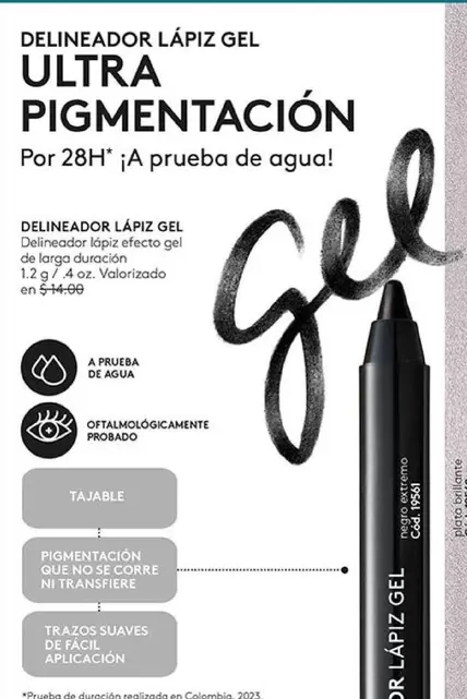 Colombia - DELINEADOR LÁPIZ GEL