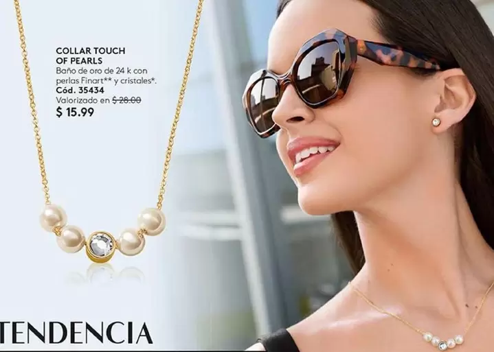 Finart - COLLAR TOUCH OF PEARLS