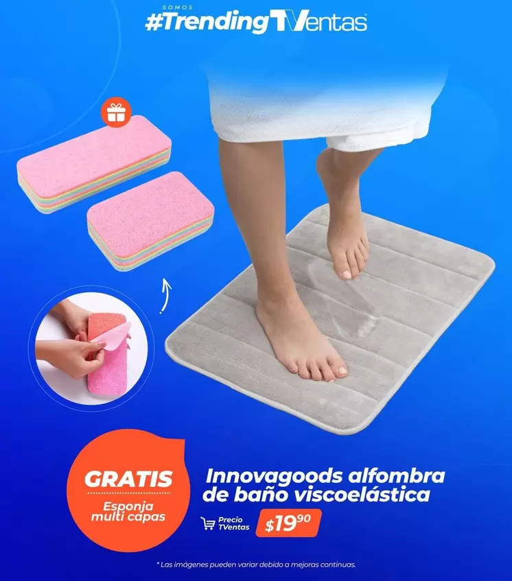 Imágenes - alfombra de baño viscoelástica