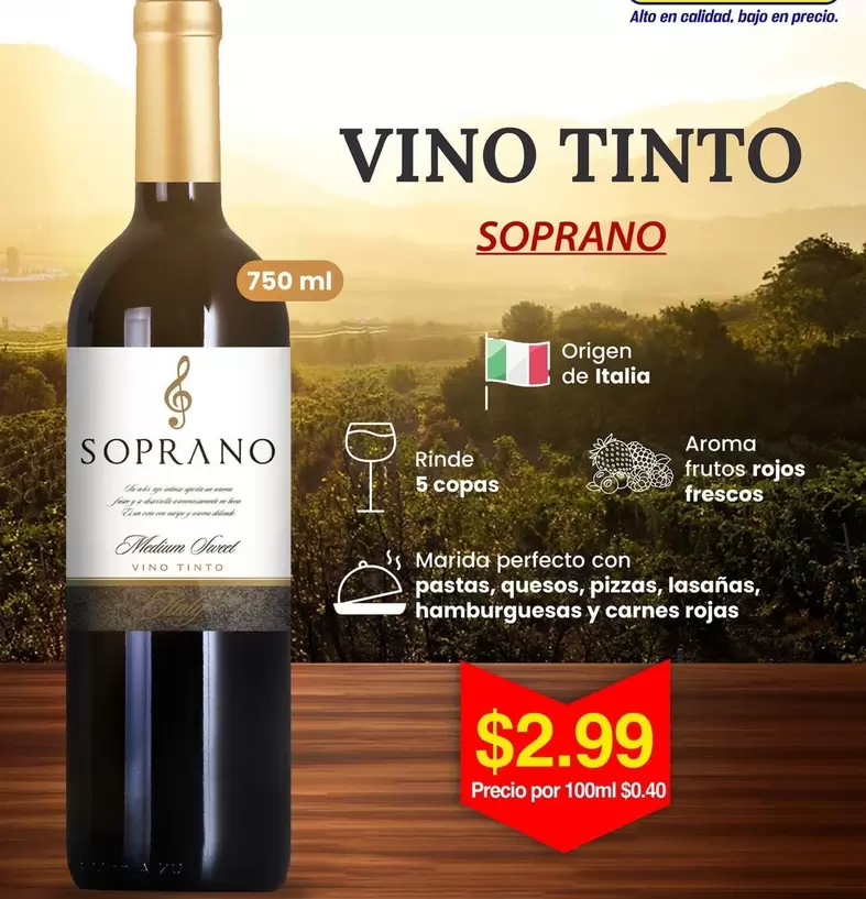 VINO TINTO