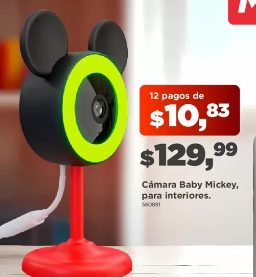 Cámara Baby Mickey
