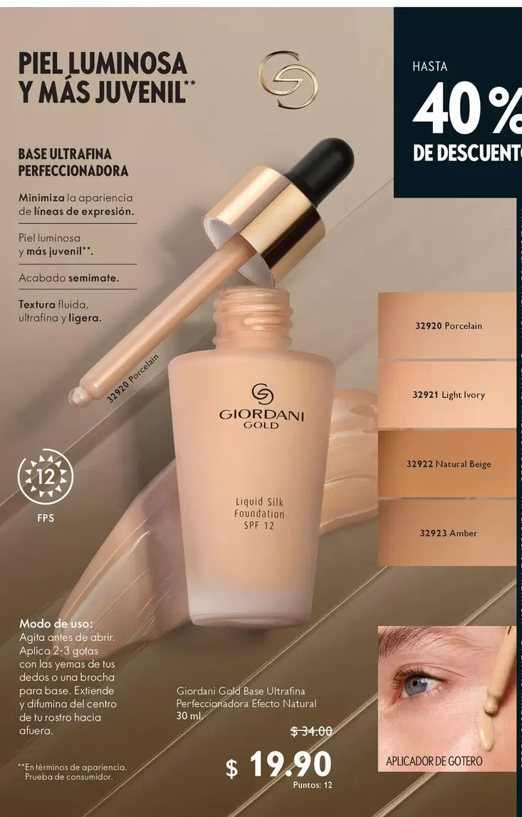 Gotas - BASE ULTRAFINA PERFECCIONADORA
